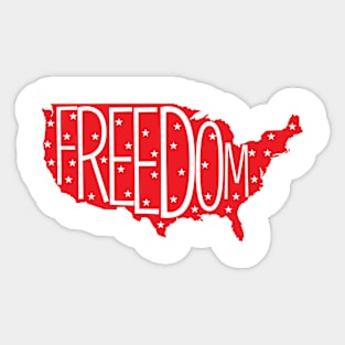 Freedom States Sticker